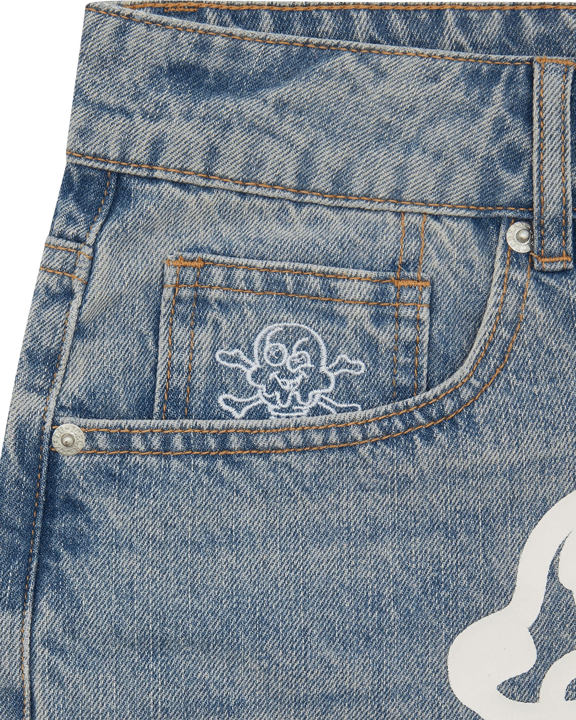 Running Dog Denim Shorts - Image 4