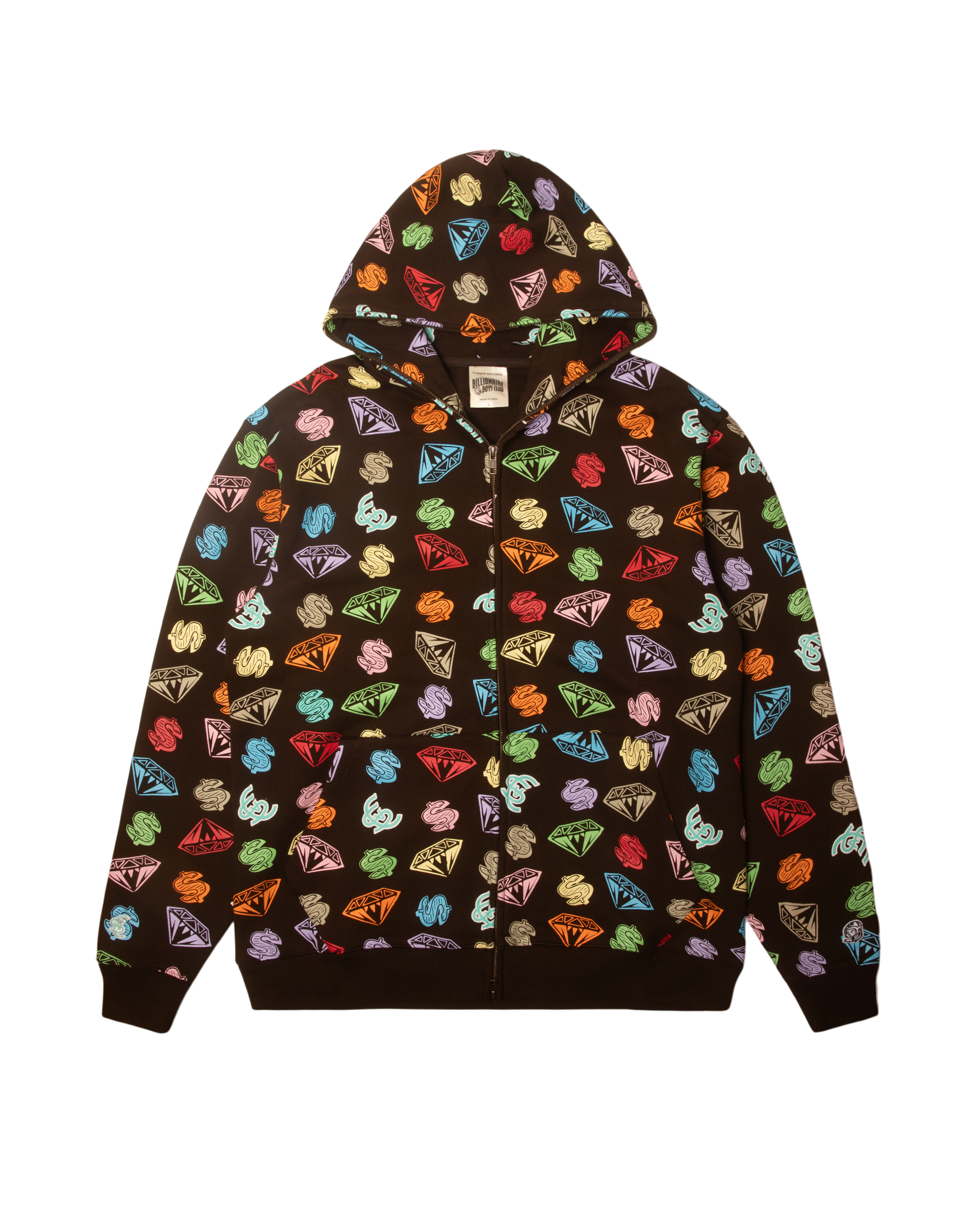 Diamonds & Dollars Full Zip Hoodie