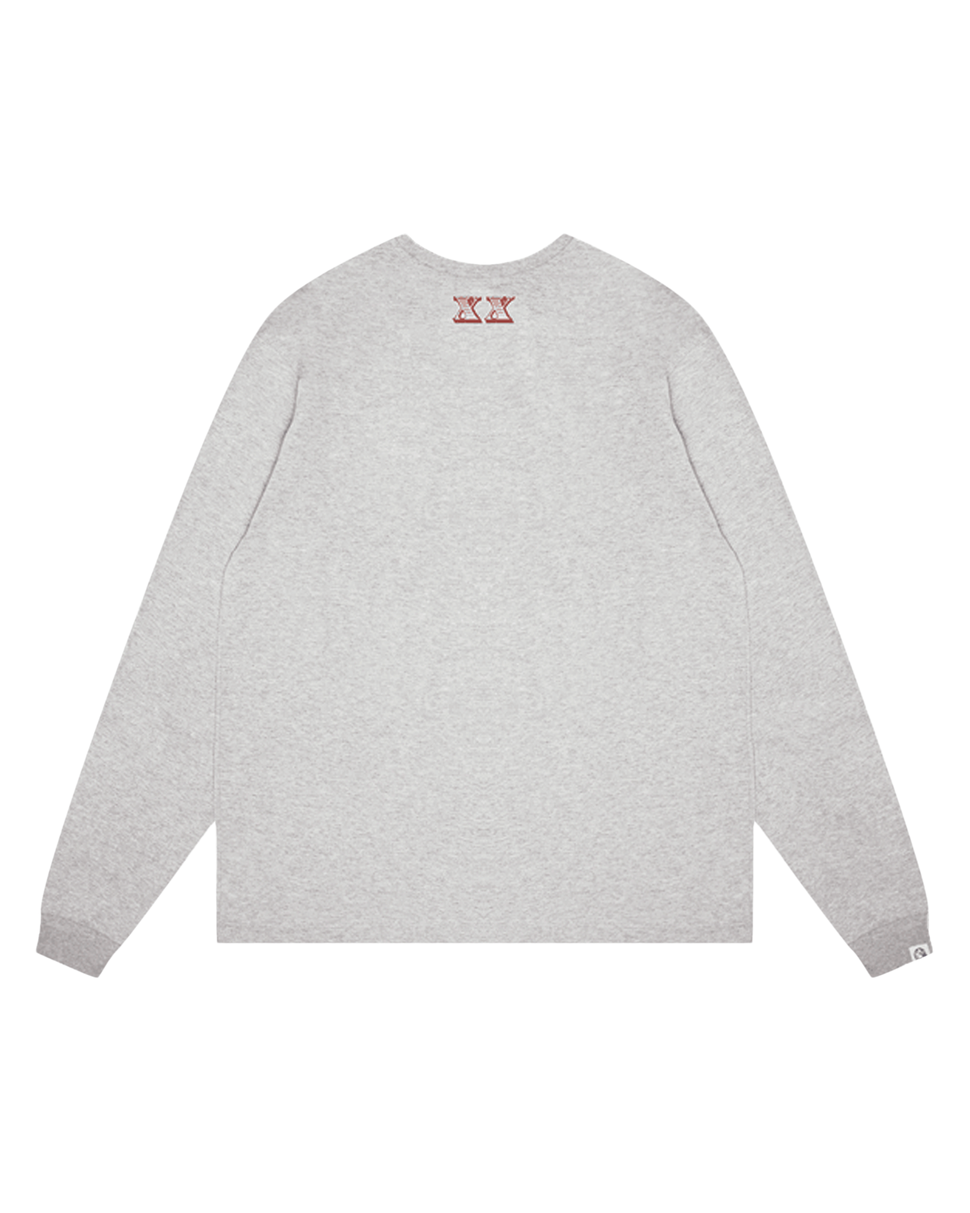 OG Logo LS Tee Burgundy - Image 2