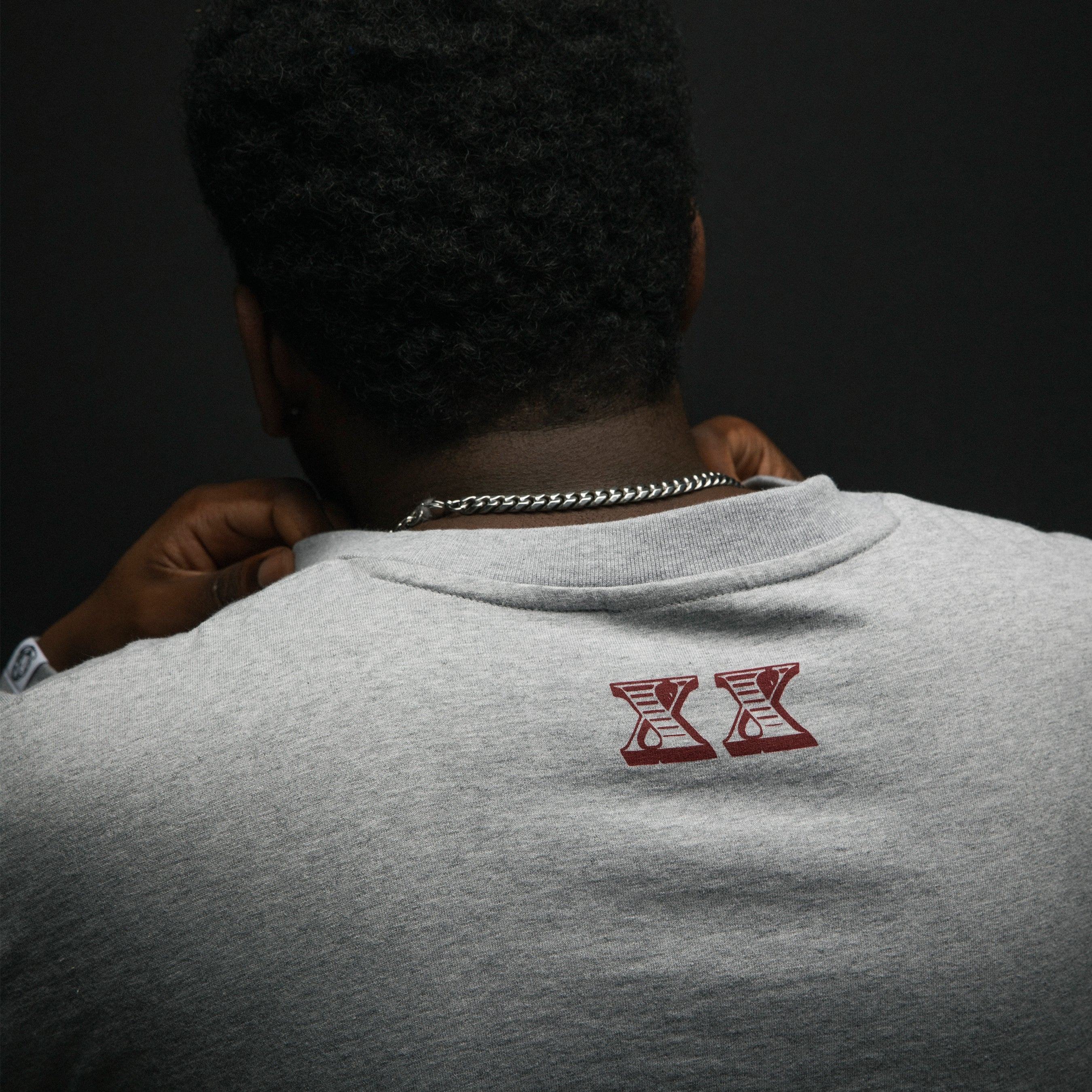 OG Logo LS Tee Burgundy - Image 4